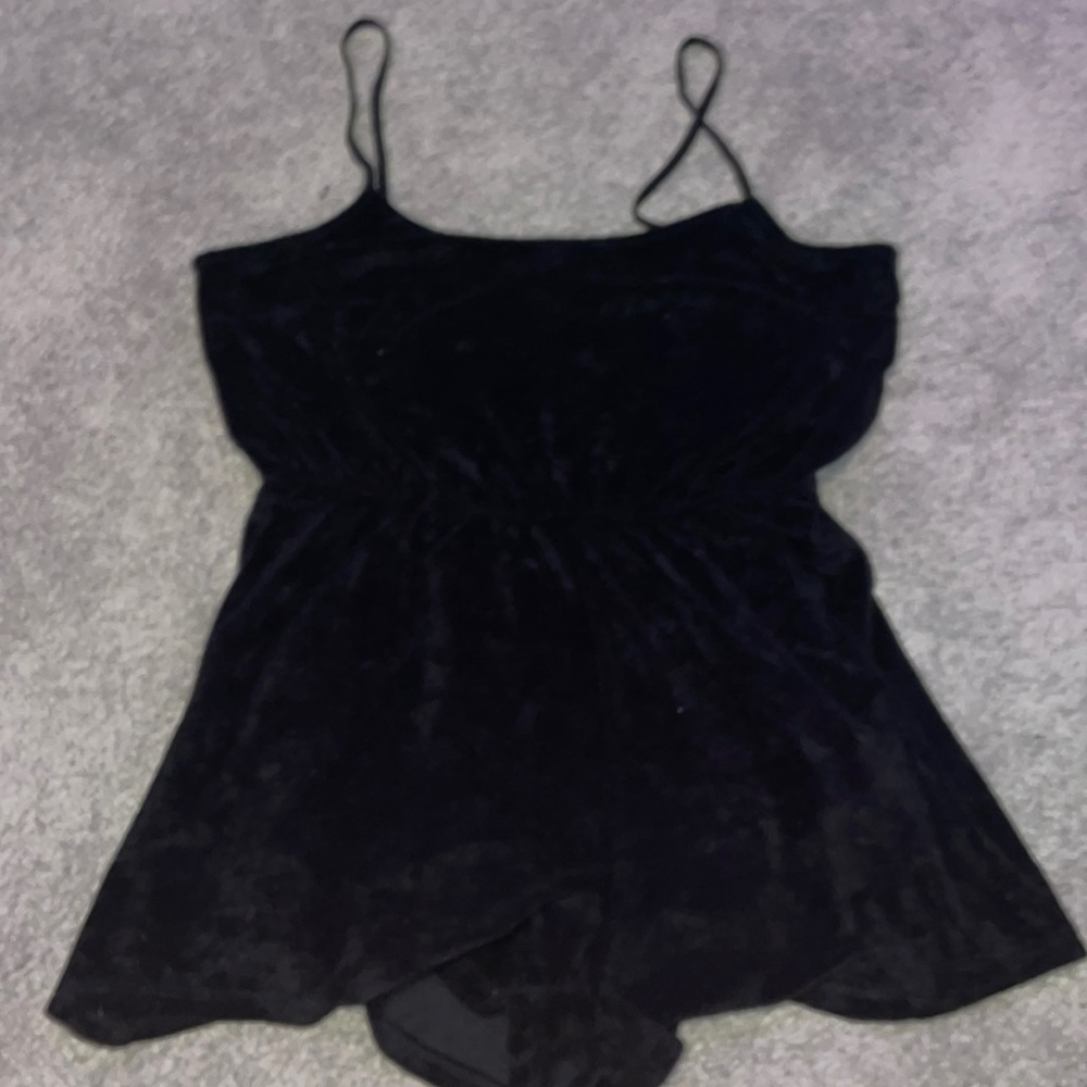 h&m divided medium romper black